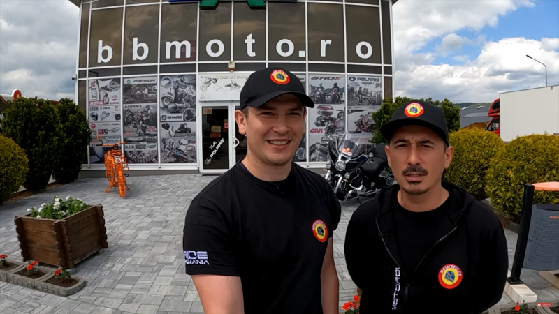 Vizita în magazinul BBmoto din Gheorgheni - motoRoute