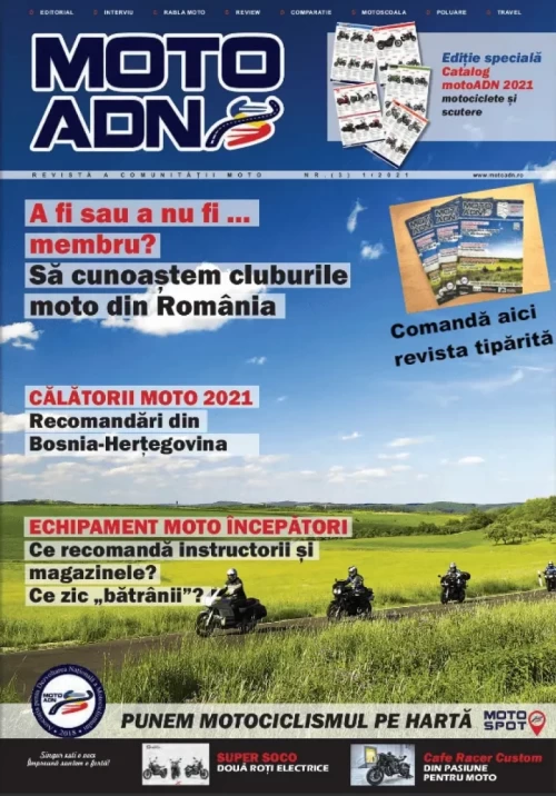 A treia ediție din Revista motoADN a ieșit din tipar!