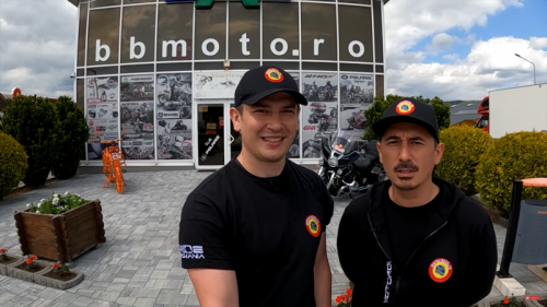 Vizita în magazinul BBmoto din Gheorgheni - motoRoute