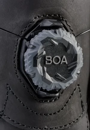 Ghete Moto din Piele & Textil REVIT Breccia GTX · Negru / Alb 