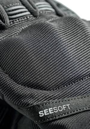 Mănuși Moto Damă de Vară din Textil REVIT Cavern Ladies · Negru 