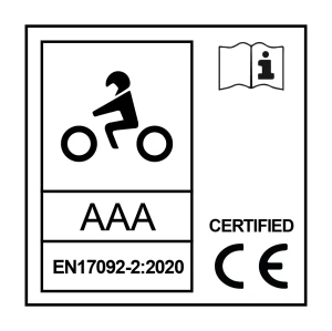 Blugi Moto TRILOBITE 25607 PARADO DOUBLELAYER AAA · Negru