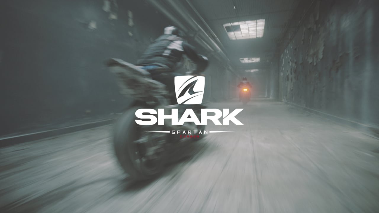 Video Cască Moto Integrală SHARK SPARTAN CARBON SILICIUM · Negru / Galben 