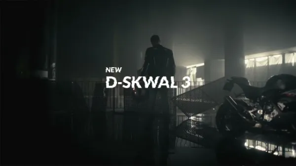 Video Cască Moto Integrală SHARK D-SKWAL 3 BLANK · Alb 