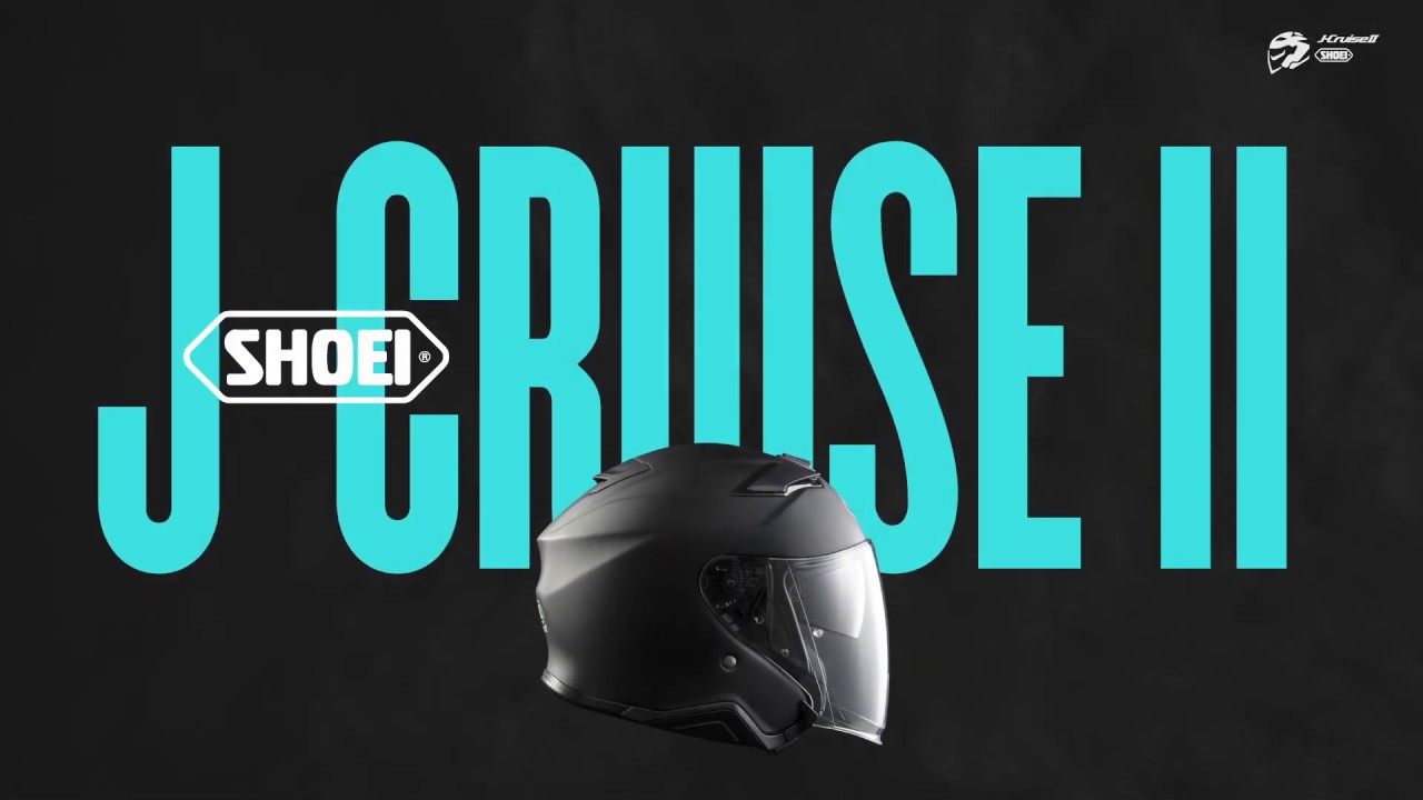 Video Casca Moto Open Face SHOEI J-CRUISE II AGLERO TC-2 · Albastru / Negru / Gri 