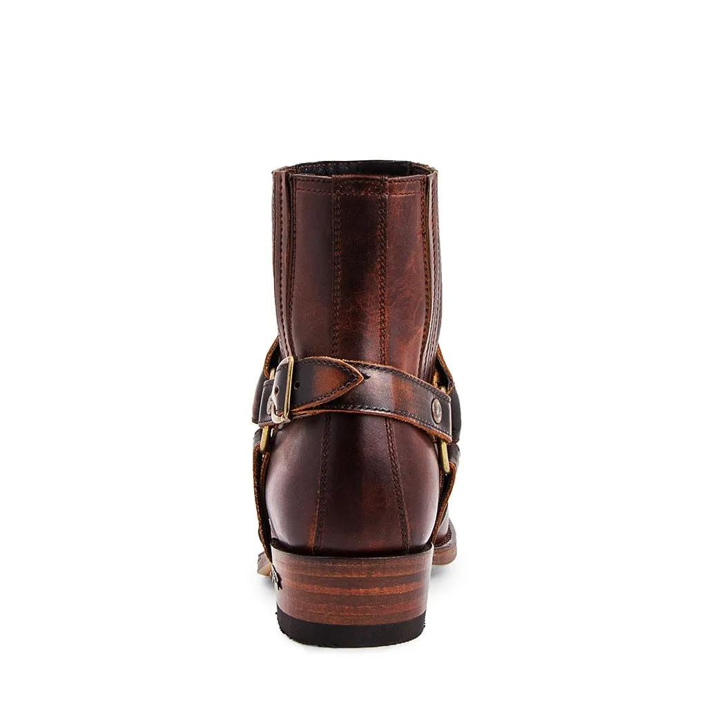 Botine Moto Chopper din Piele Naturală SENDRA BOOTS 7811 BLUES