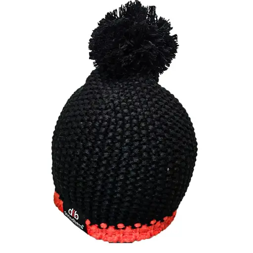 Căciulă cu Mot STRINDBERG 4052 · Negru / Cherry