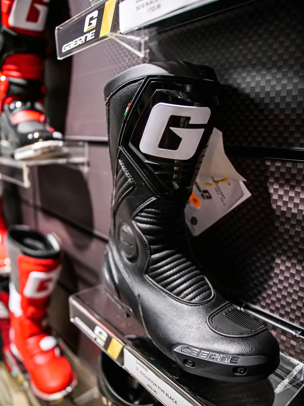 Cizme Moto Sport - Racing GAERNE G-EVOLUTION FIVE · Negru - BBmoto