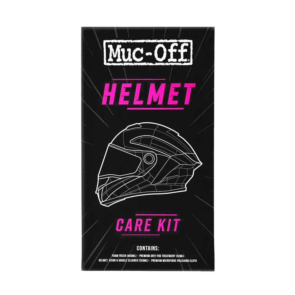 Kit de Îngrijire Cască Moto MUC-OFF HELMET CARE KIT 400ml, 250ml, 32ml