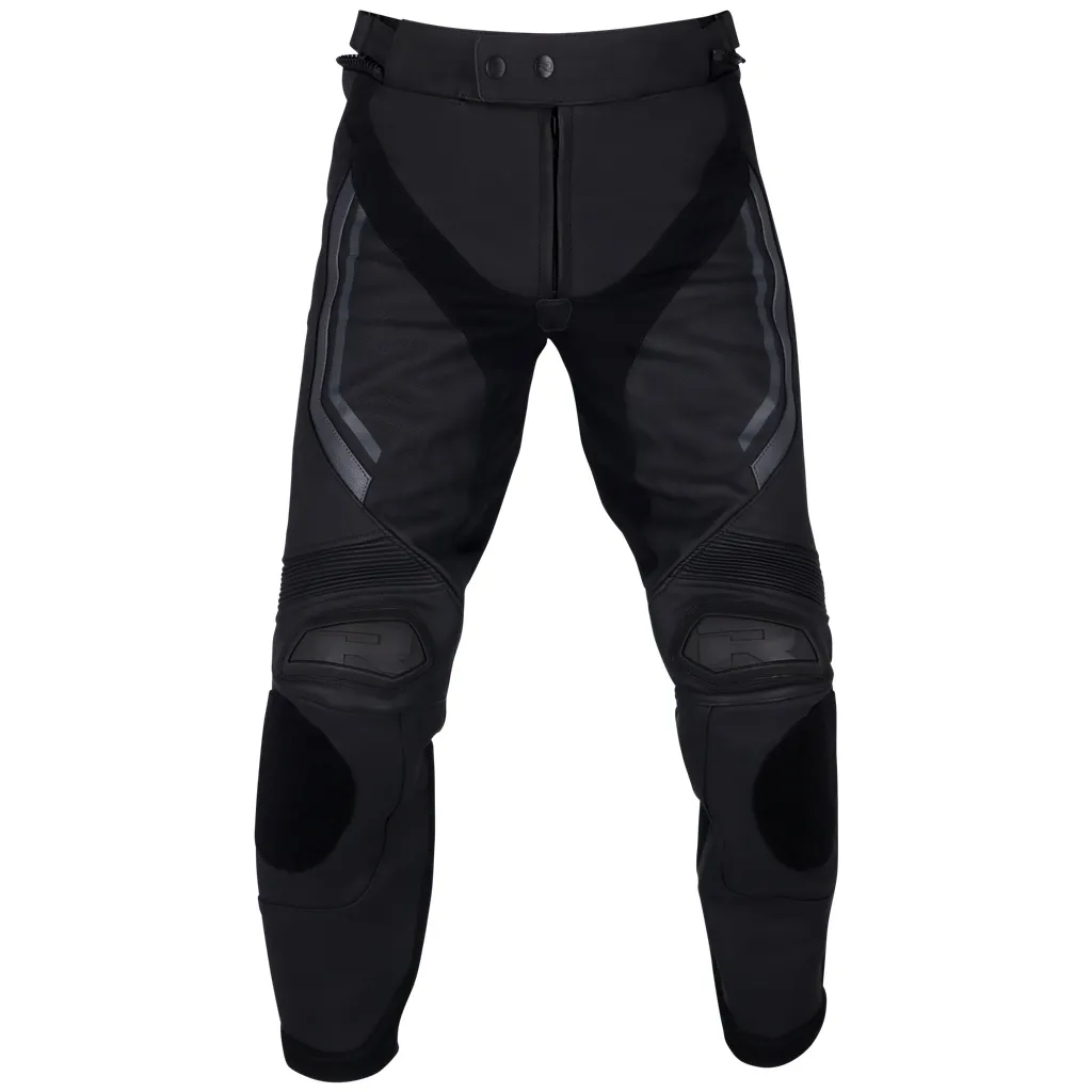 Pantaloni Moto din Piele & Textil RICHA MATRIX 2 · Negru / Gri
