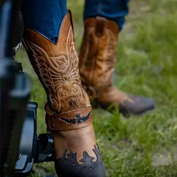 Cizme Cowboy Unisex din Piele Naturală SENDRA BOOTS 7862 Seta