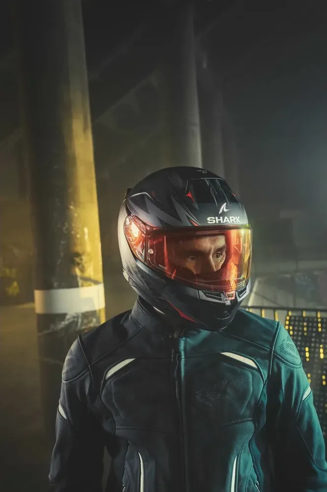 Cască Moto Integrală SHARK D-SKWAL 3 BLANK · Alb