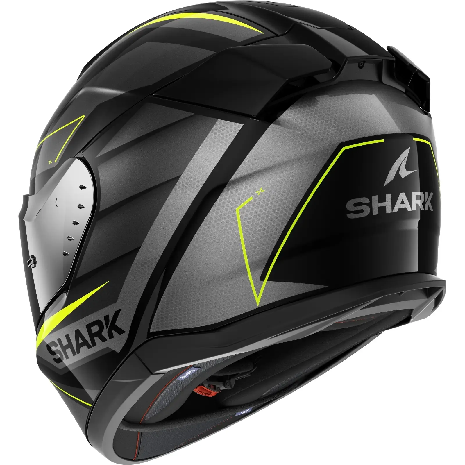 Cască Moto Integrală SHARK D-SKWAL 3 SIZLER · Gri / Negru / Galben