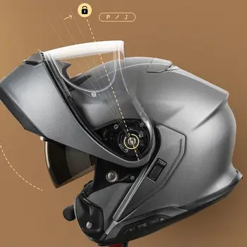 Cască Moto Flip-Up SHOEI NEOTEC 3 · Negru Mat - BBmoto