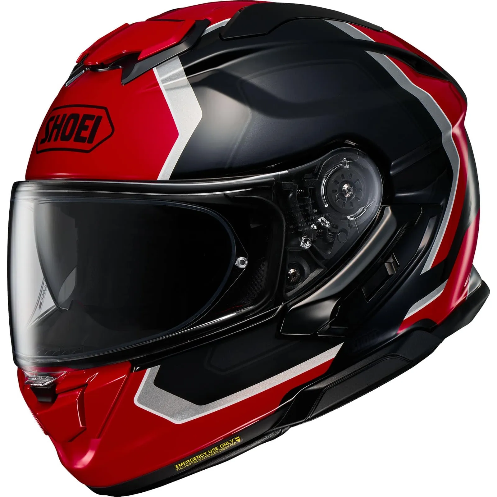SHOEI GT-AIR 3 Realm TC-1 - Roșu / Negru / Gri