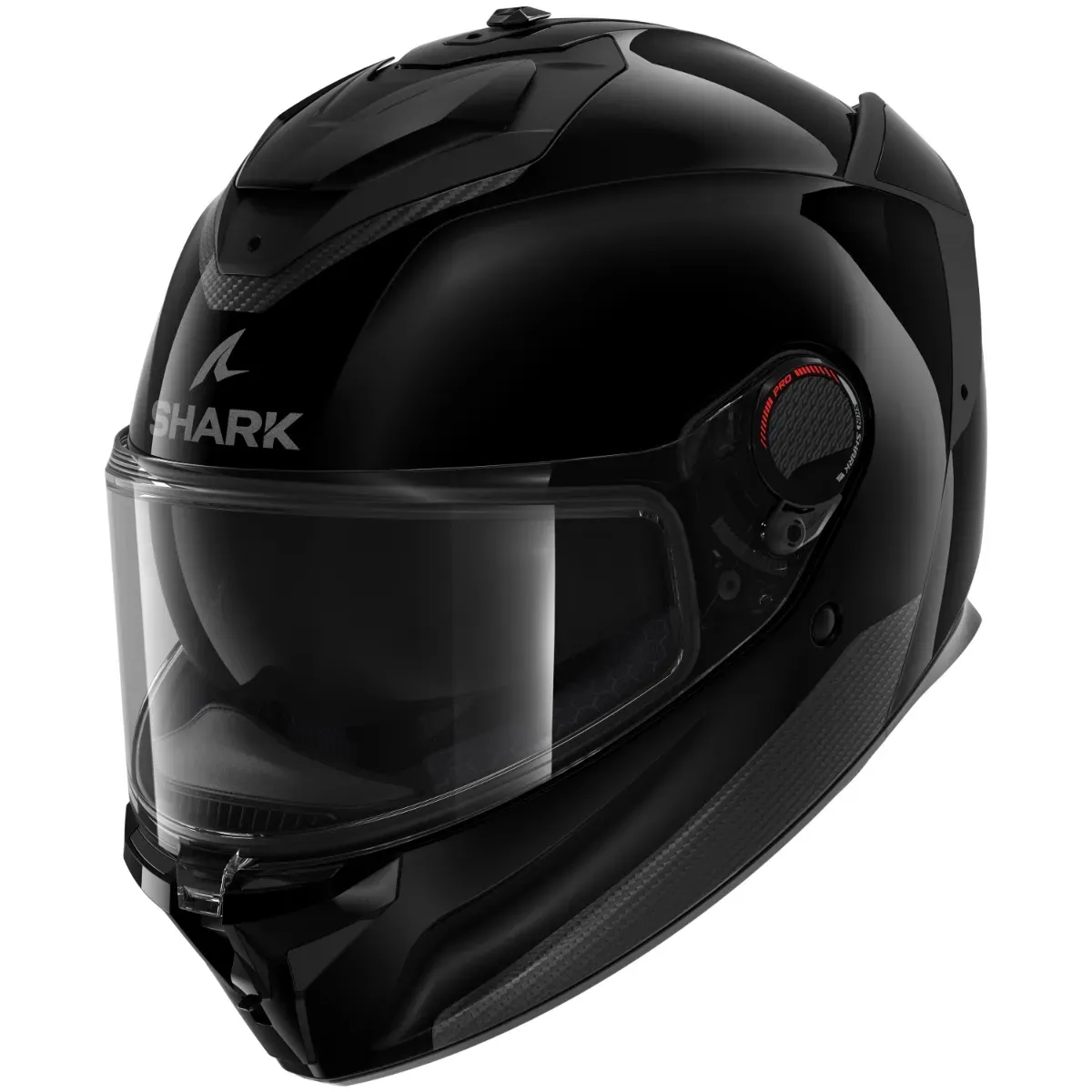 Cască Moto Integrală SHARK SPARTAN GT PRO BLANK · Negru