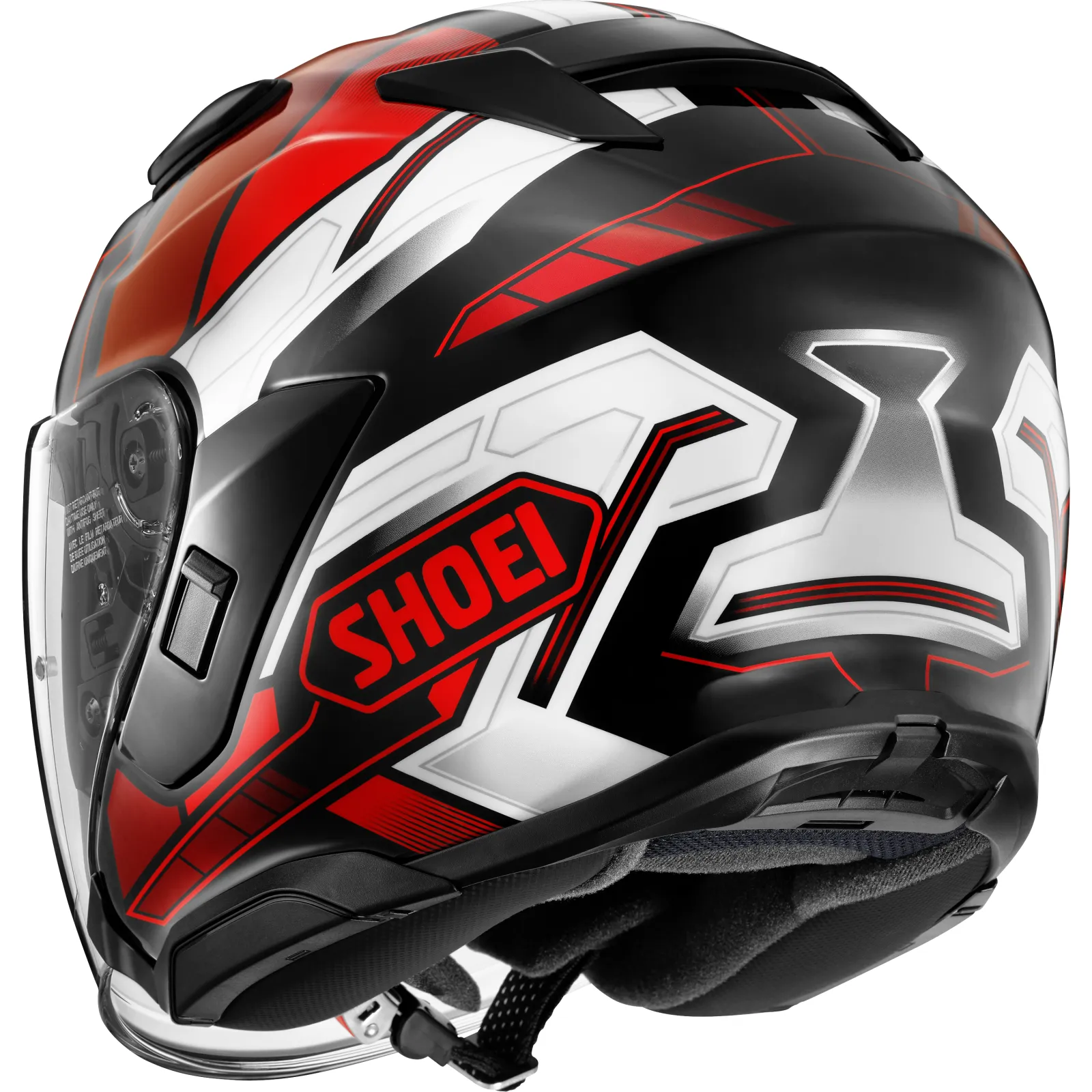 Cască Moto Open Face SHOEI J-CRUISE 3 WHIZZY TC-5 · Negru / Alb