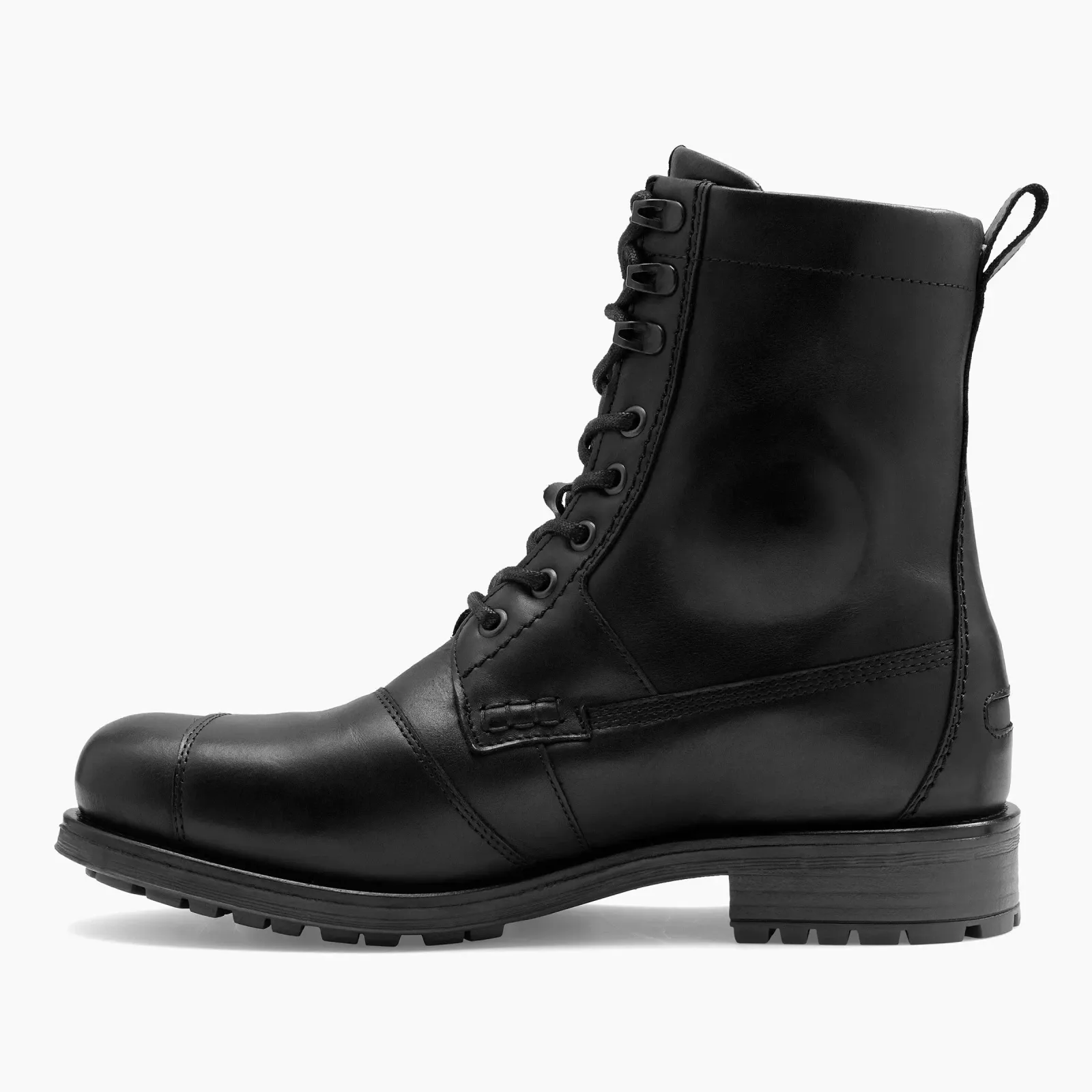 Ghete Moto din Piele REVIT Portland · Negru - BBmoto