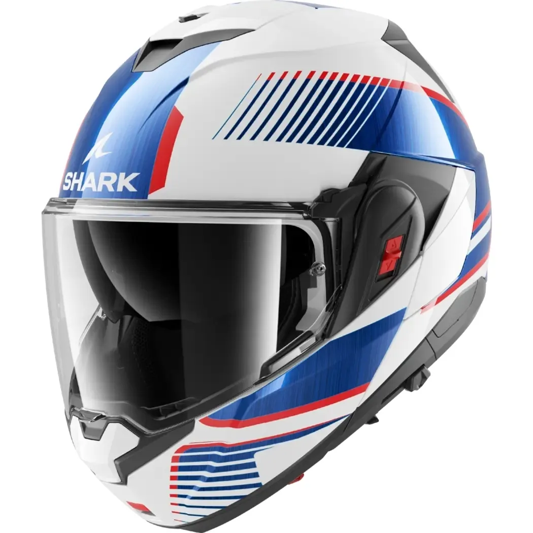 Cască Moto Modulară SHARK OXO SIKTER Crom