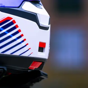 Cască Moto Modulară SHARK OXO SIKTER Crom · Negru / Argintiu
