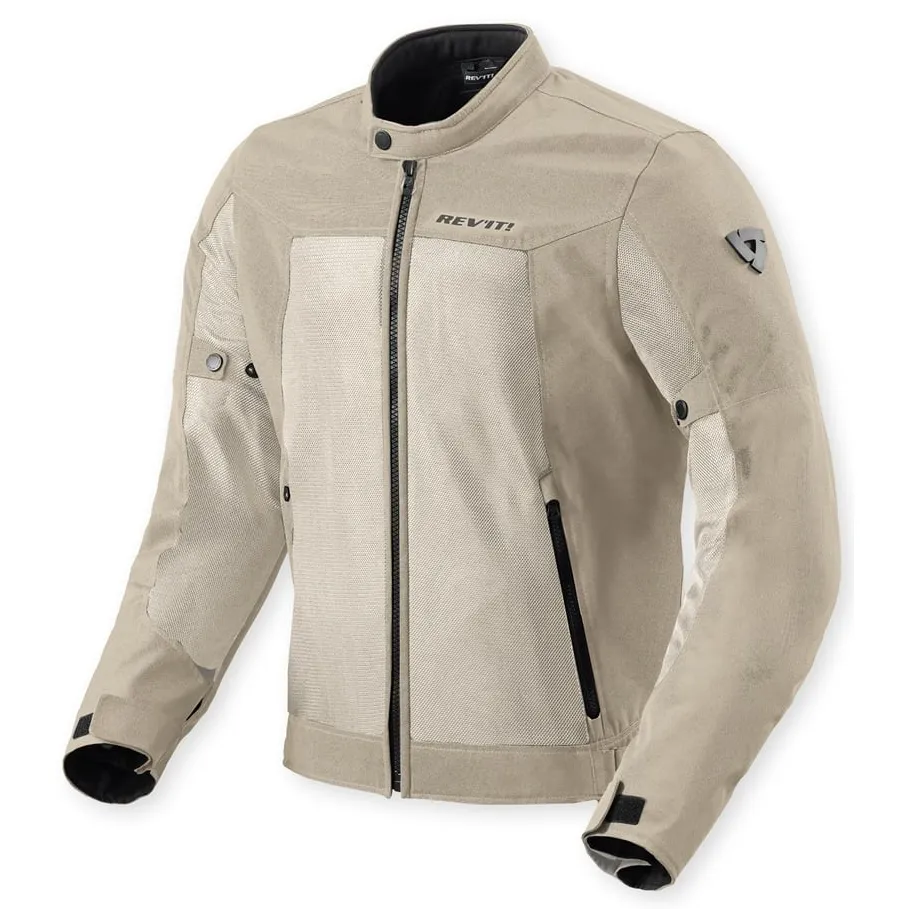 Geacă Moto de Vară din Textil REVIT Eclipse 2 Nisipiu