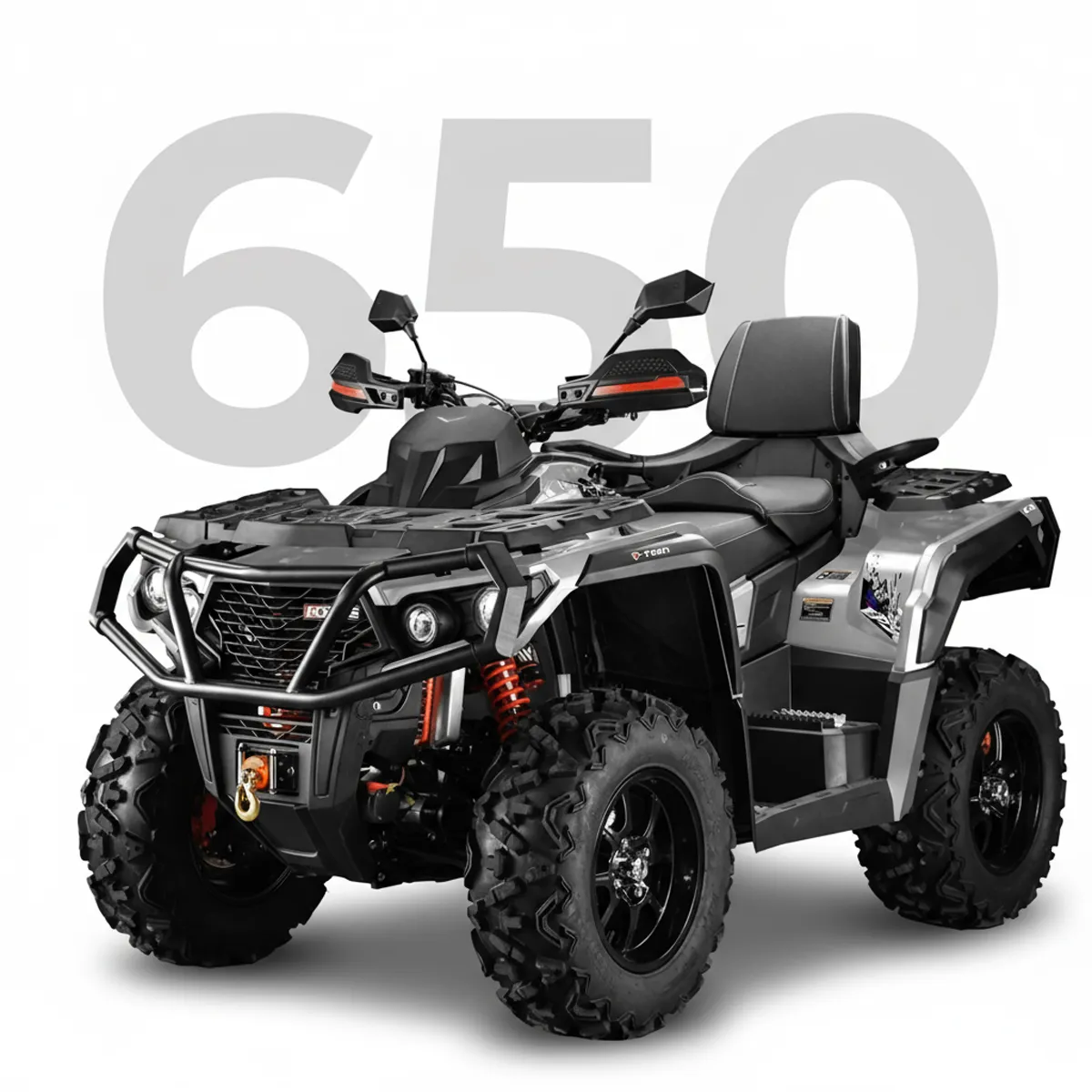 ATV AODES PATHCROSS 650L, 650cc, 53 CP, 39kW, 2WD/4WD, T3b · Gri