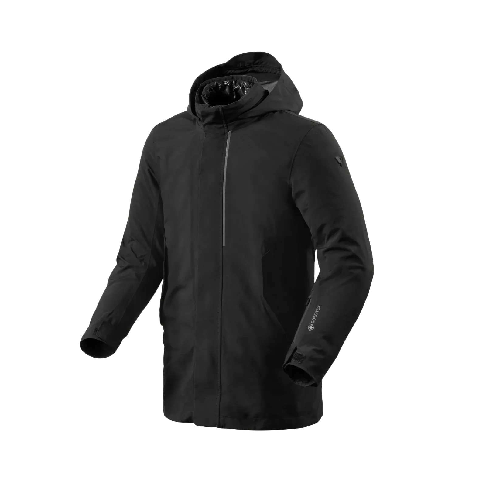 Geacă Moto din Textil GoreTex REVIT DOMAIN GTX · Negru