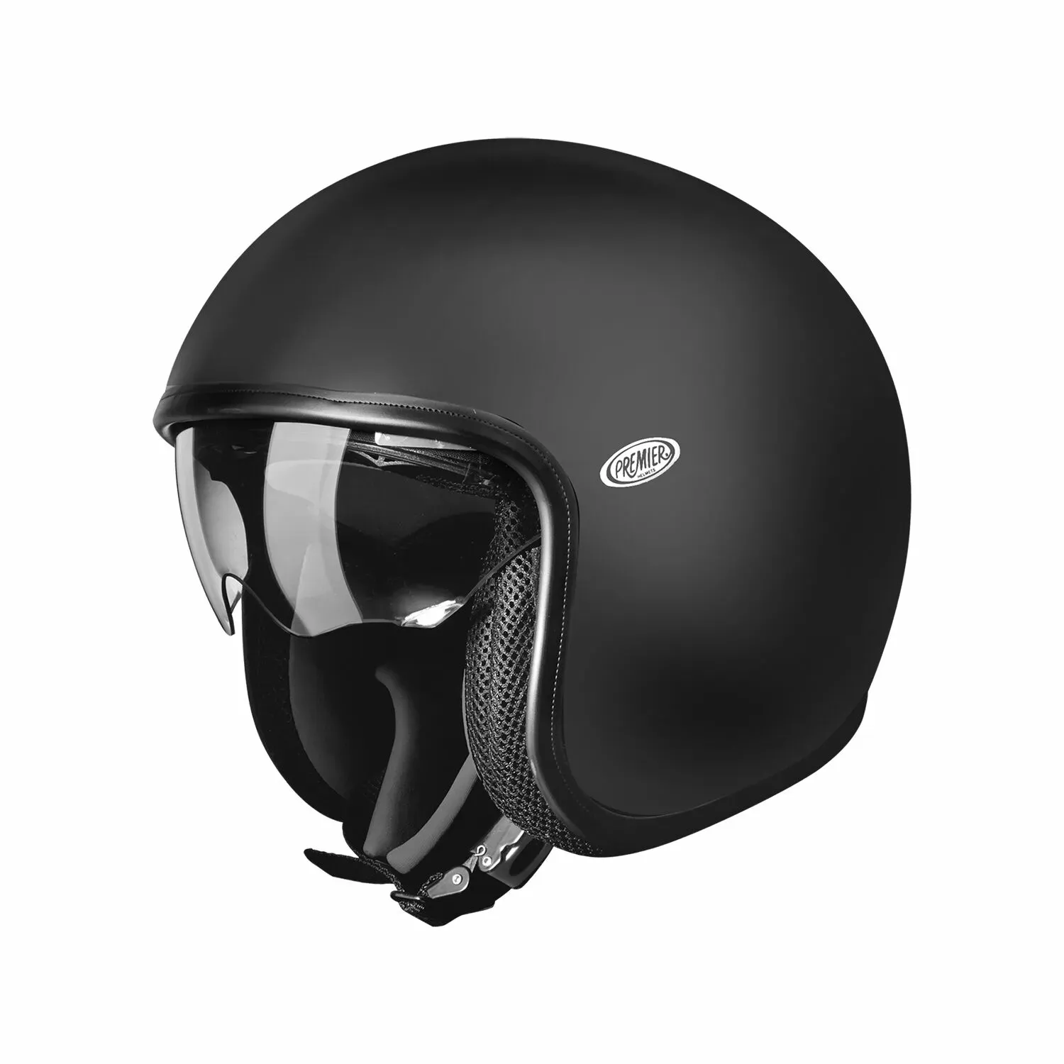 Cască Moto Open Face Premier Vintage U9 Negru