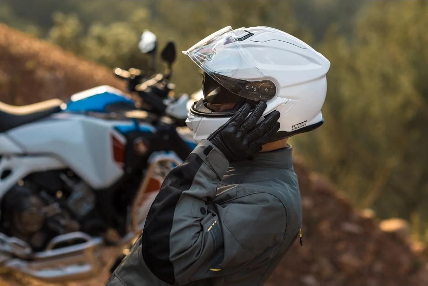 Cască Moto Integrală SHOEI GT-AIR 3 Chalk Grey &middot; Gri