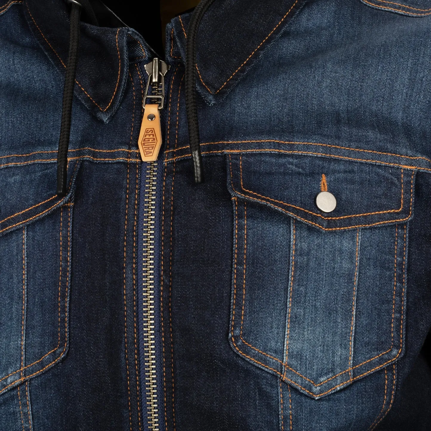 Geacă Moto Bărbați de Vară din Textil SEGURA SUNNY · Albastru