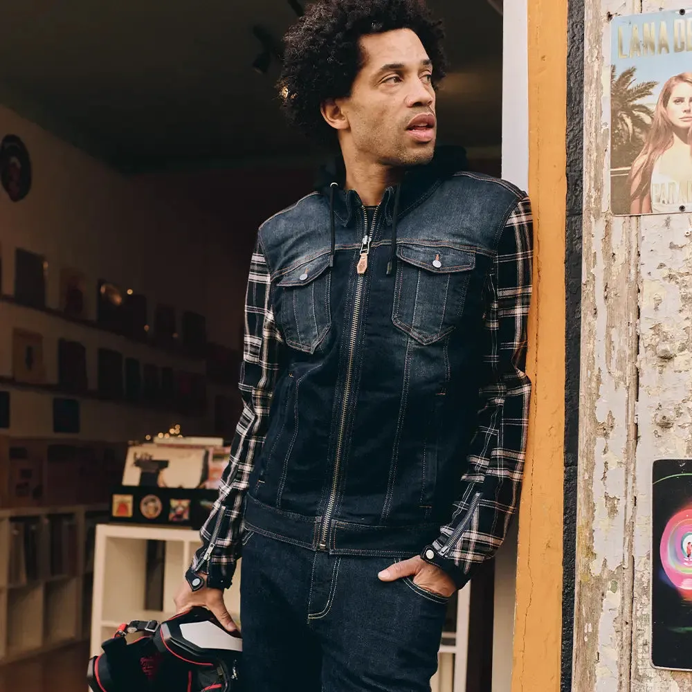 Geacă Moto Bărbați de Vară din Textil SEGURA SUNNY · Albastru