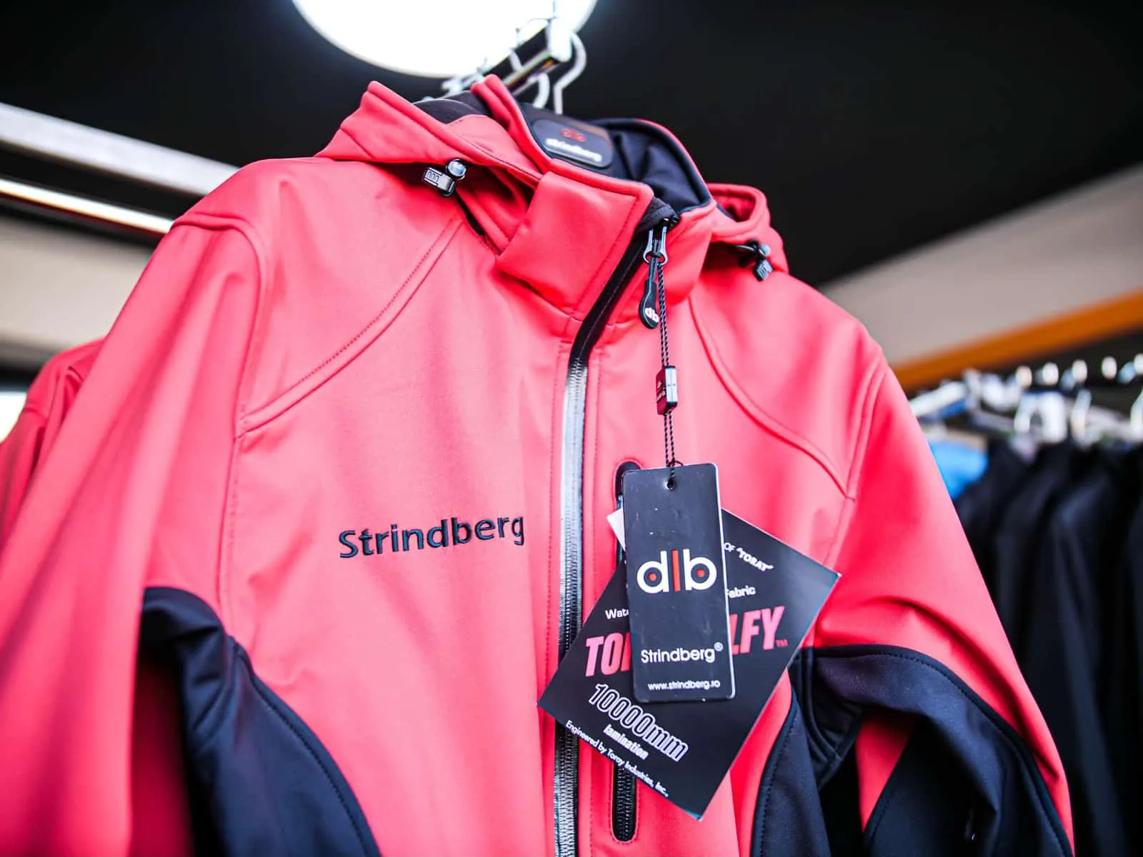 Geacă Softshell STRINDBERG 2096, TorayDelfy · Roșu / Negru - BBmoto