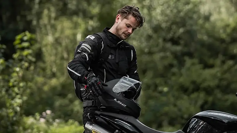Vestă Moto Reflectorizantă RICHA SAFETY BELT · Verde-Fluo / Negru