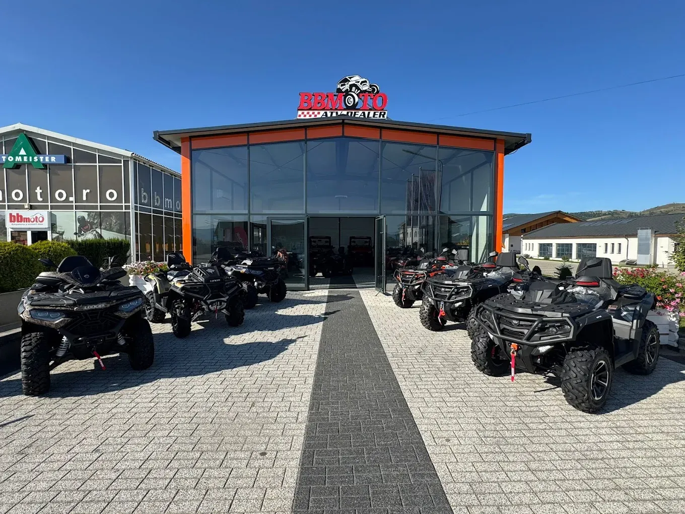 ATV-uri în Showroomul BBMoto ATV Gheorgheni