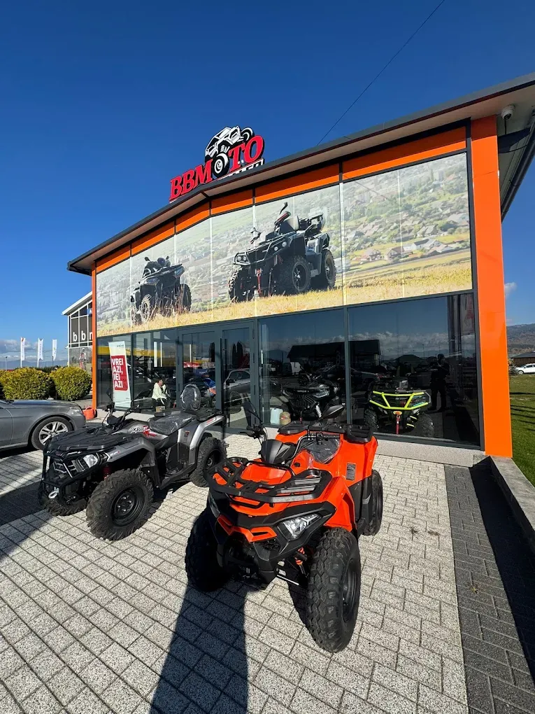 ATV-uri în showroomul BBMoto ATV Gheorgheni