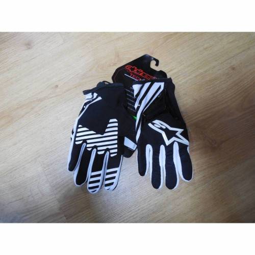 Mănuși Enduro - Cross ALPINESTARS TECHSTAR · Negru / Alb