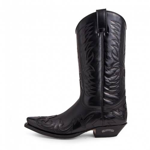 Cizme Cowboy SENDRA BOOTS 3241 · Cuervo Flora Negro-Sprinter Negro · Negru