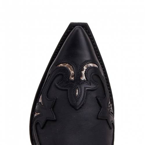 Cizme Cowboy Unisex SENDRA BOOTS 3242 · PULL OIL NEGRO-TRANSP. PITON · Negru 