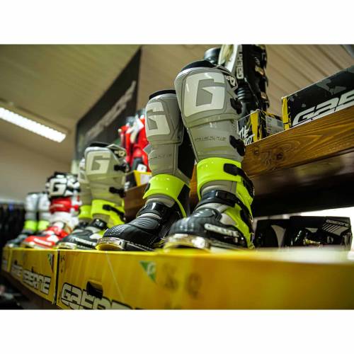 Cizme Enduro - Cross GAERNE SG-12 · Negru / Gri / Galben-Fluo 