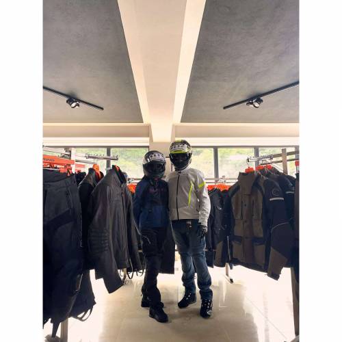 Geacă Moto Damă de Vară din Textil BERING SPIRIT · Negru / Albastru 