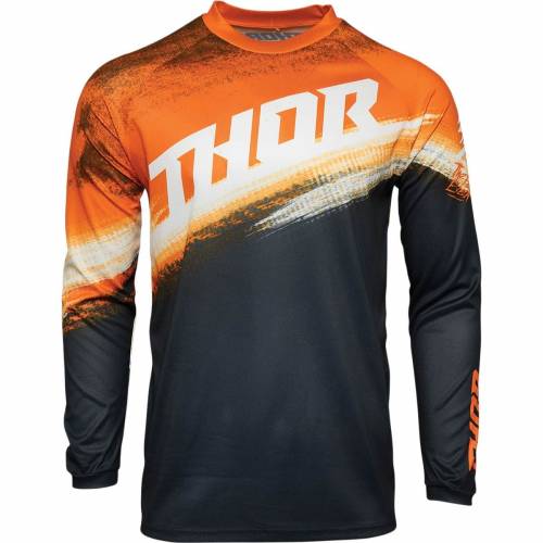 Tricou THOR SECTOR VAPOR · Alb / Negru / Portocaliu