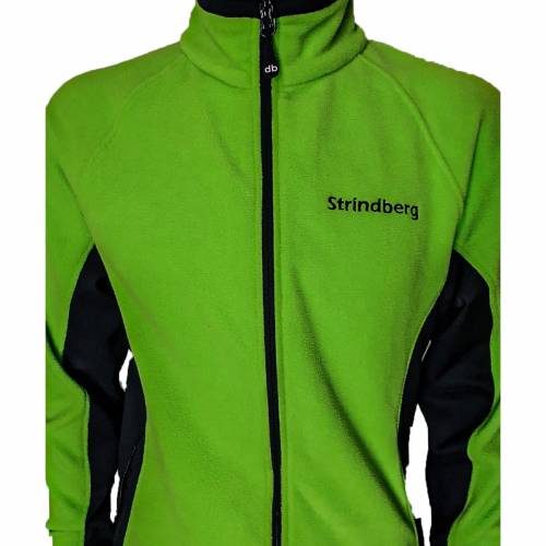 Bluză Polar STRINDBERG 2153 · Negru / Verde-Fluo