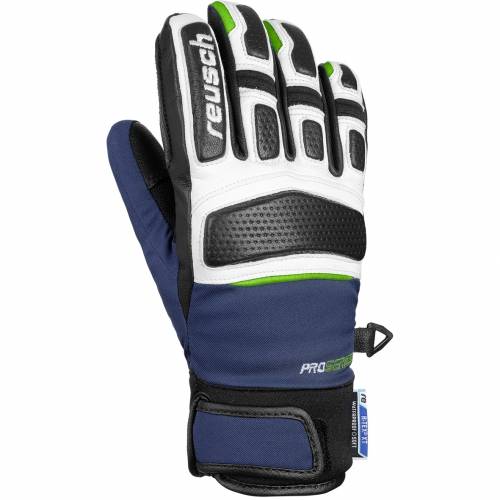 Mănuși Schi Copii REUSCH MASTERY R-TEX® XT JUNIOR 4496 · Albastru / Verde-Fluo