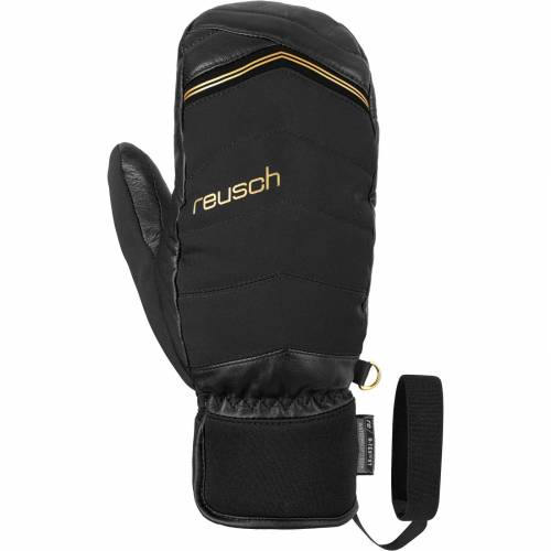 Mănuși Urbane Damă REUSCH LARA GUT-BEHRAMI R-TEX® XT MITTEN 7707 · Negru / Auriu