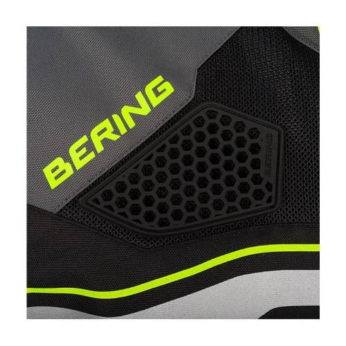 Geacă Moto din Textil BERING BATIST · Negru / Gri 