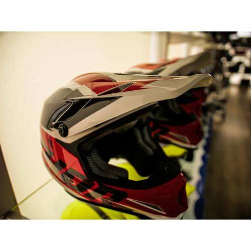 Cască Enduro - Cross THOR SECTOR FADER · Rosu / Negru 