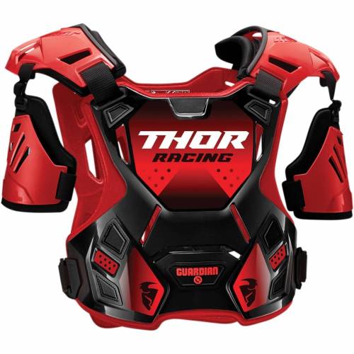 Armură Enduro - Cross Copii THOR GUARDIAN S20 · Negru / Roșu