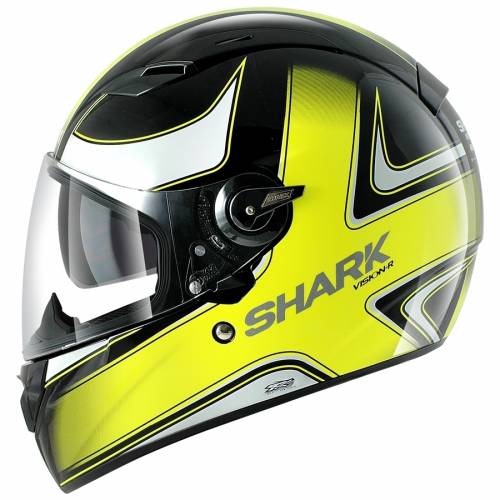 Cască Moto Integrală SHARK VISION-R HIGH VISIBILITY · Negru / Galben 