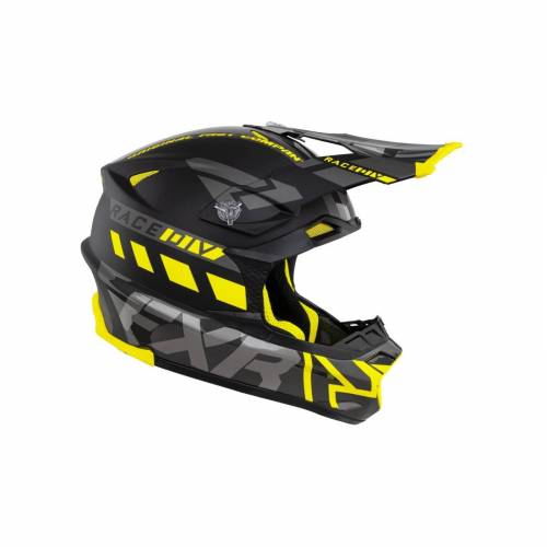 Cască Enduro - Cross - Snowmobil FXR RACING BLADE 2.0 FORCE · Negru / Verde-Fluo 
