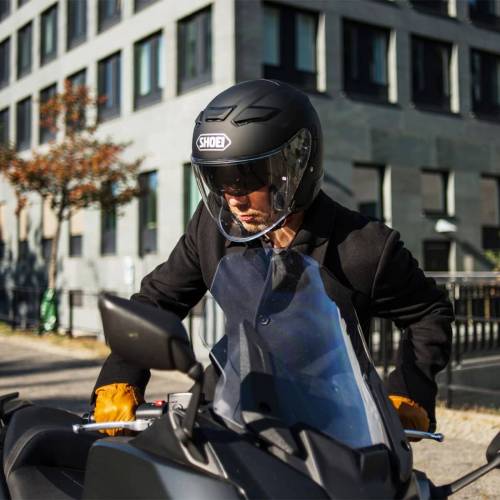Casca Moto Open Face SHOEI J-CRUISE II ADAGIO TC-6 · Alb / Negru 